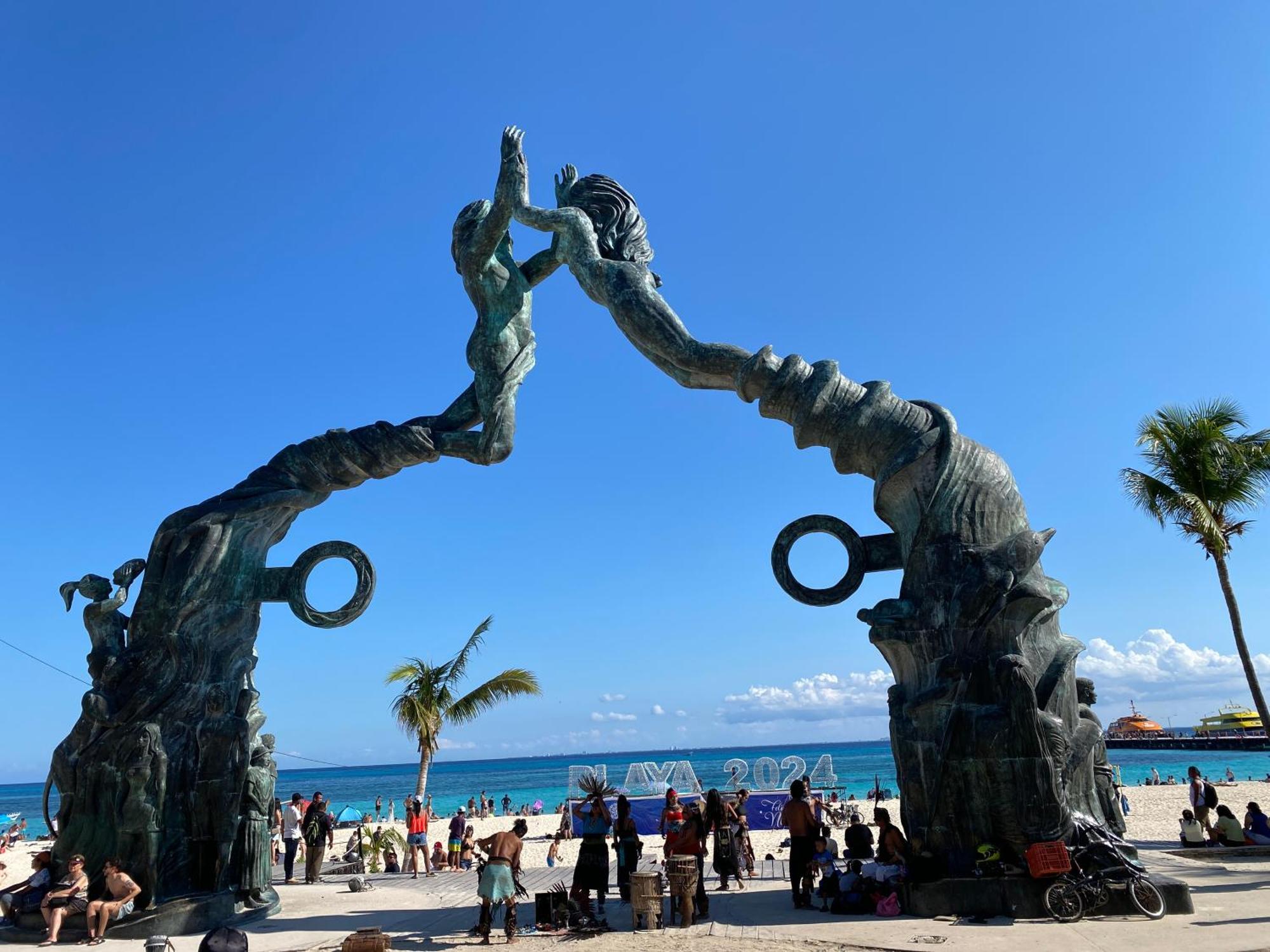 Hotel Turquesa Playa del Carmen Bagian luar foto